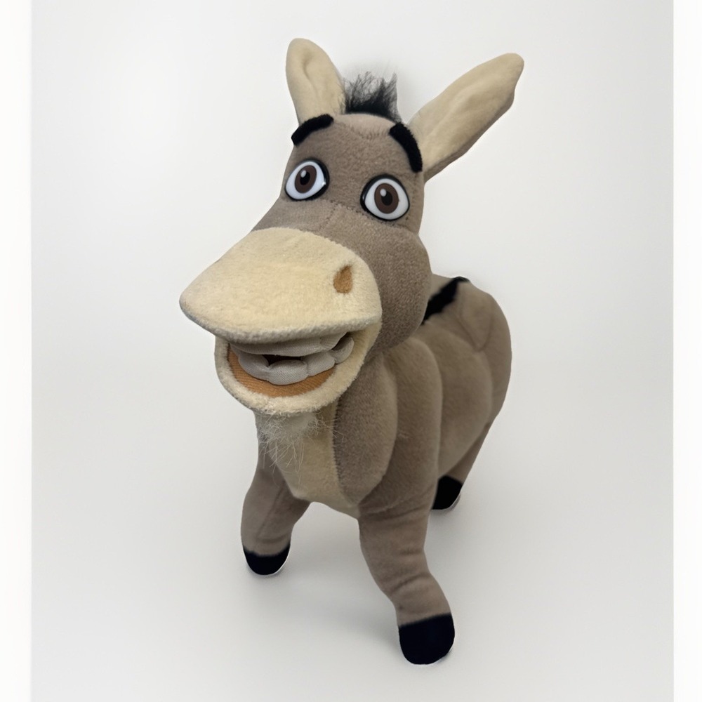Shrek 2 DONKEY 12" Plush Toy - Nanco DreamWorks 2004  -‎ Stuffed Animal
